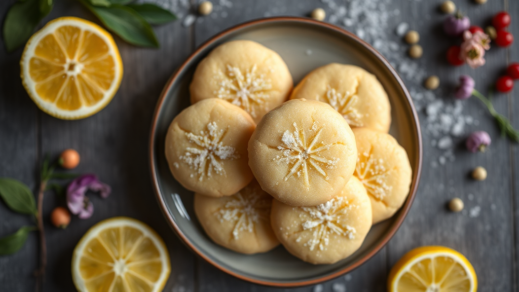 Lemon Sugar Cookies