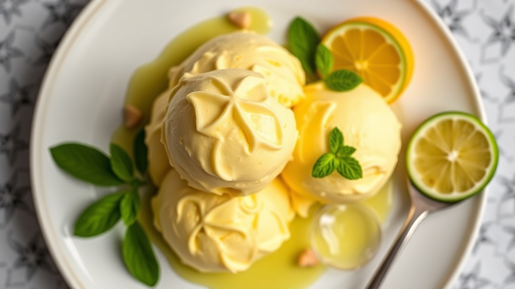 Lemon-Lime Cheesecake Ice Cream