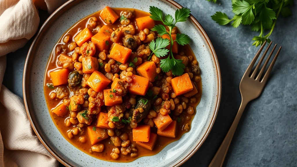 Lentil & Sweet Potato Curry