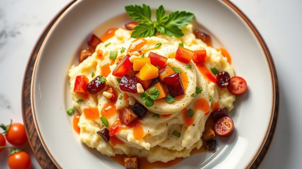 Loaded Mashed Potatoes with a Twist