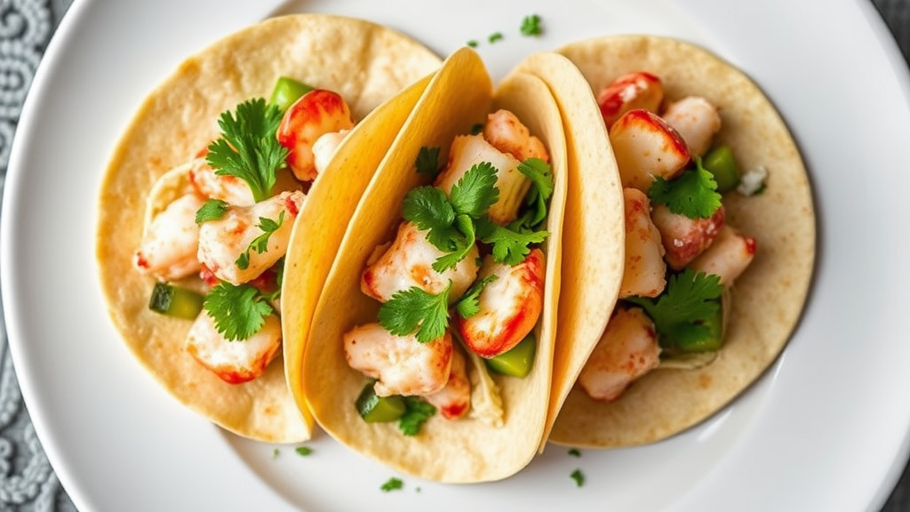 Lobster Cilantro Tacos