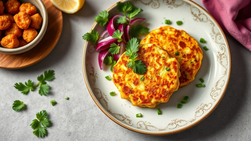 Low Carb Cheesy Fritters