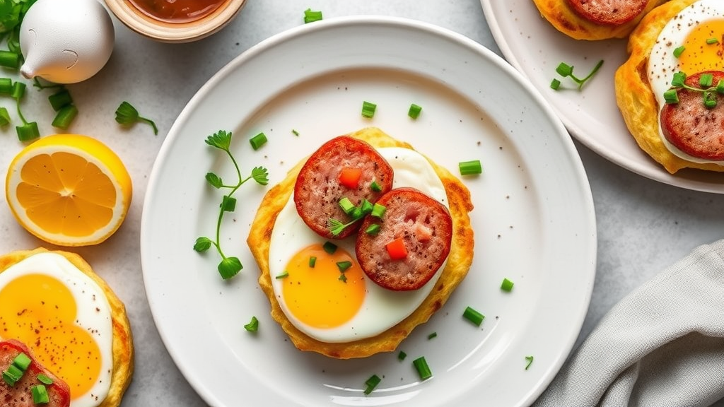 Low Carb Turkey Sausage Egg Bites