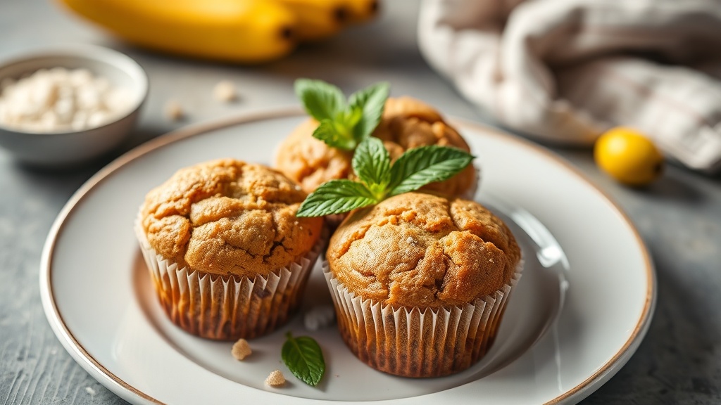 Low Sodium Banana Muffins