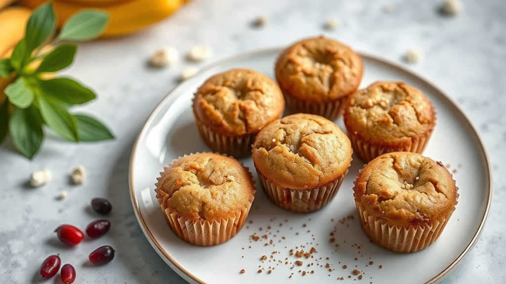 Low Sugar Diabetic Friendly Banana Muffins