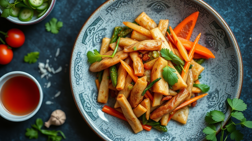 Lạp Xưởng and Trứng Stir-fry