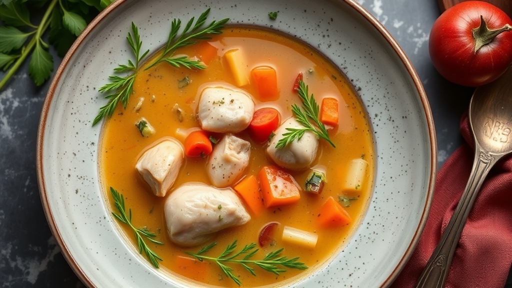 Magic Herb Chicken Soup