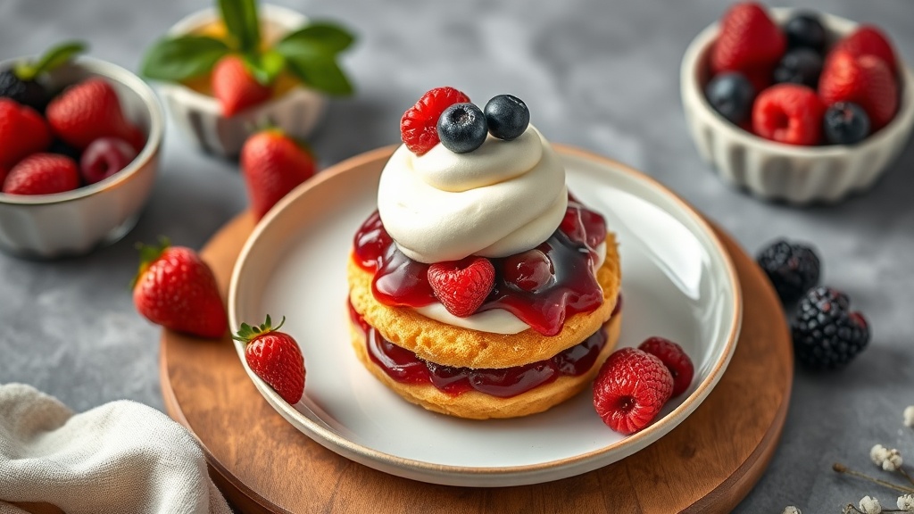 Maple Berry Shortcake