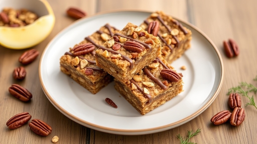 Maple Pecan Oat Bars