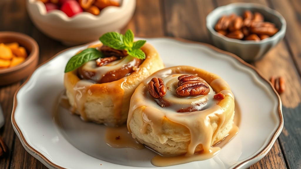 Maple Pecan Rolls