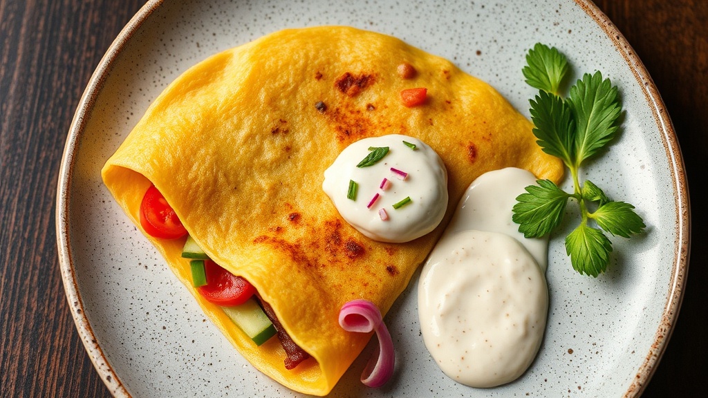 Masala Dosa with Coconut Chutney