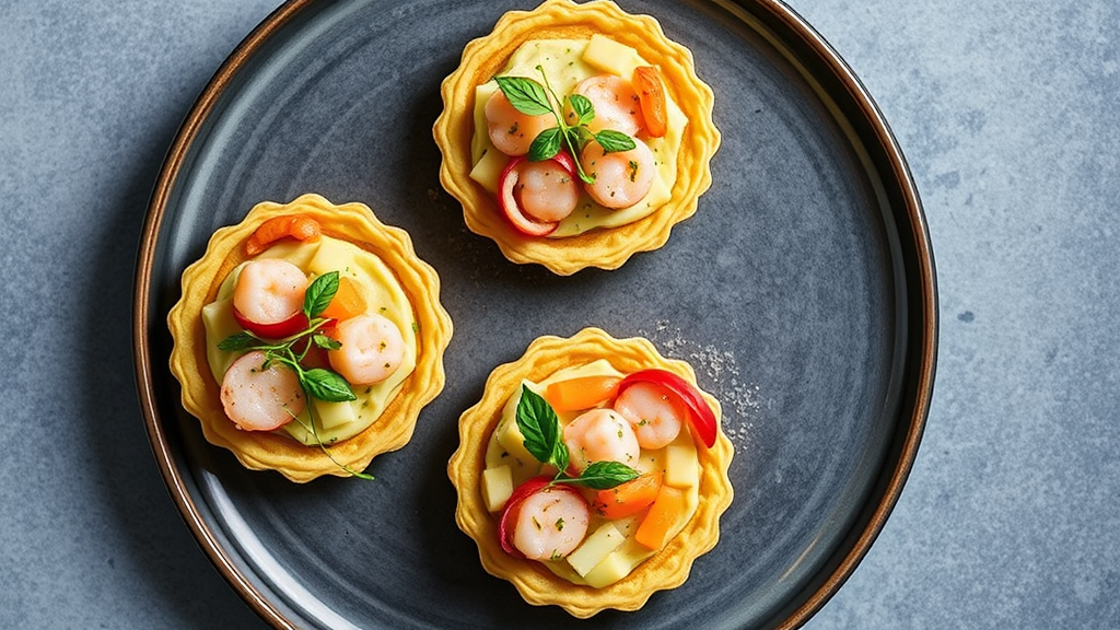 Mayo Seafood Savory Tarts