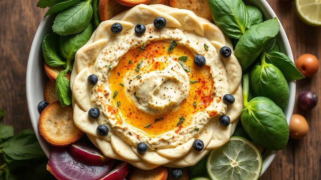 Mediterranean Artichoke and Spinach Dip