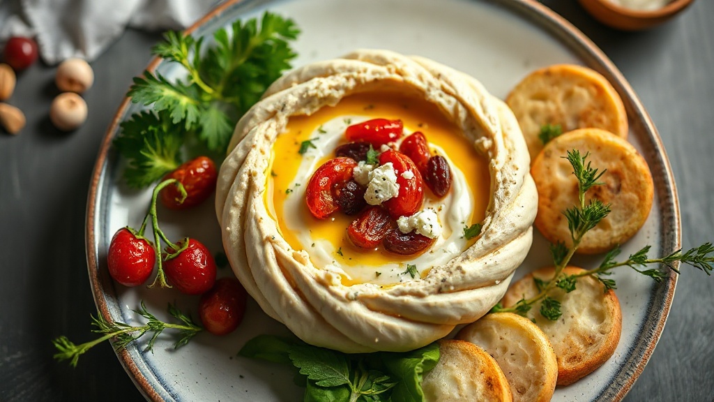 Mediterranean Artichoke Dip with Feta and Sun-Dried Tomatoes