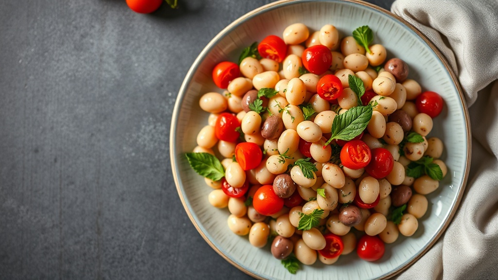 Mediterranean Cannellini Bean Salad