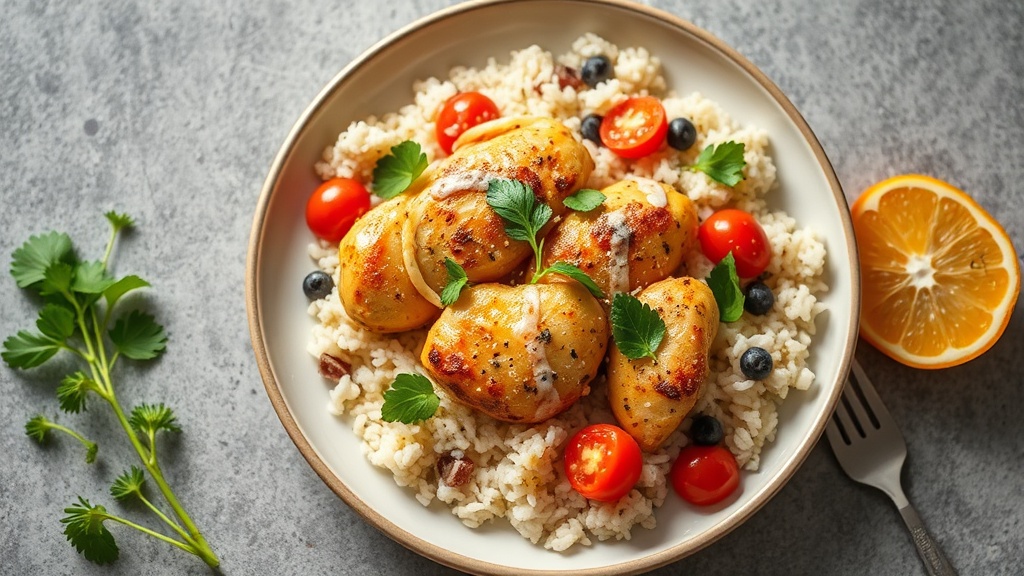 Mediterranean Chicken and Rice