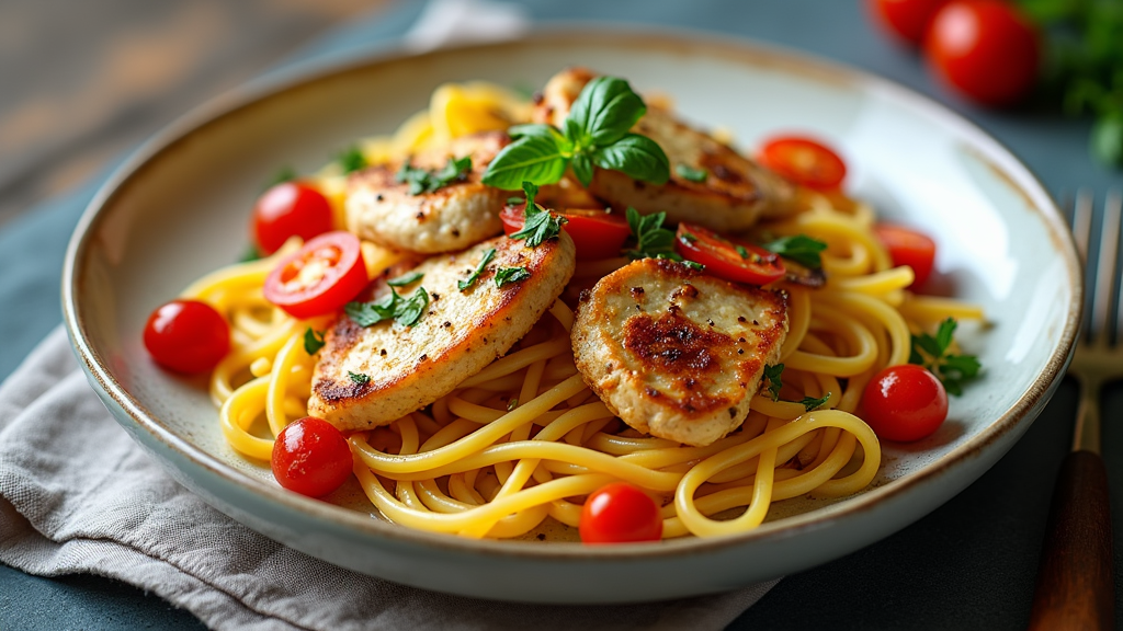 Mediterranean Chicken Pasta