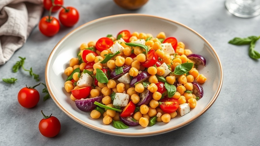 Mediterranean Chickpea Salad