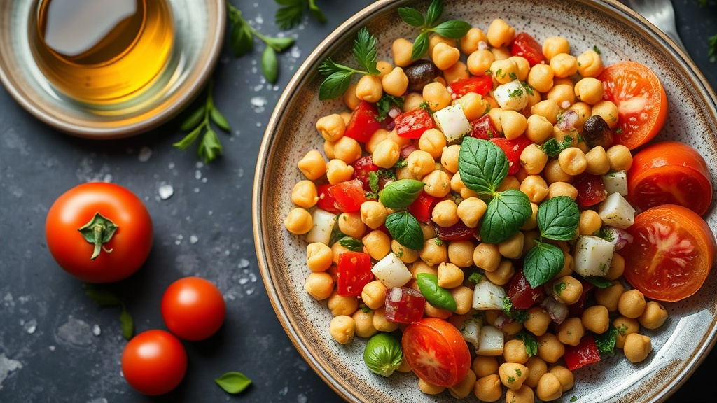 Mediterranean Chickpea Salad