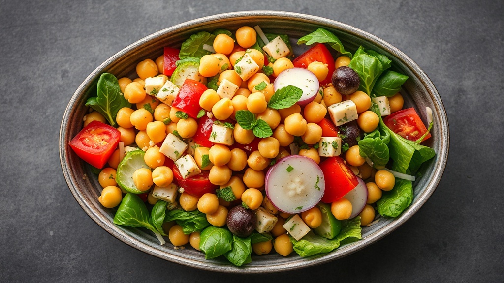 Mediterranean Chickpea Salad