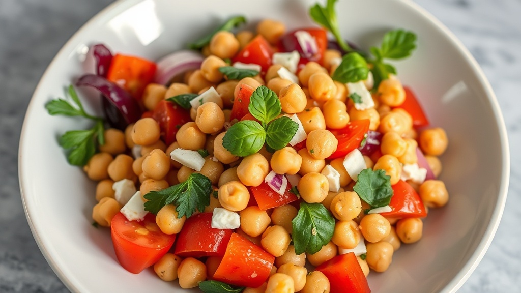 Mediterranean Chickpea Salad