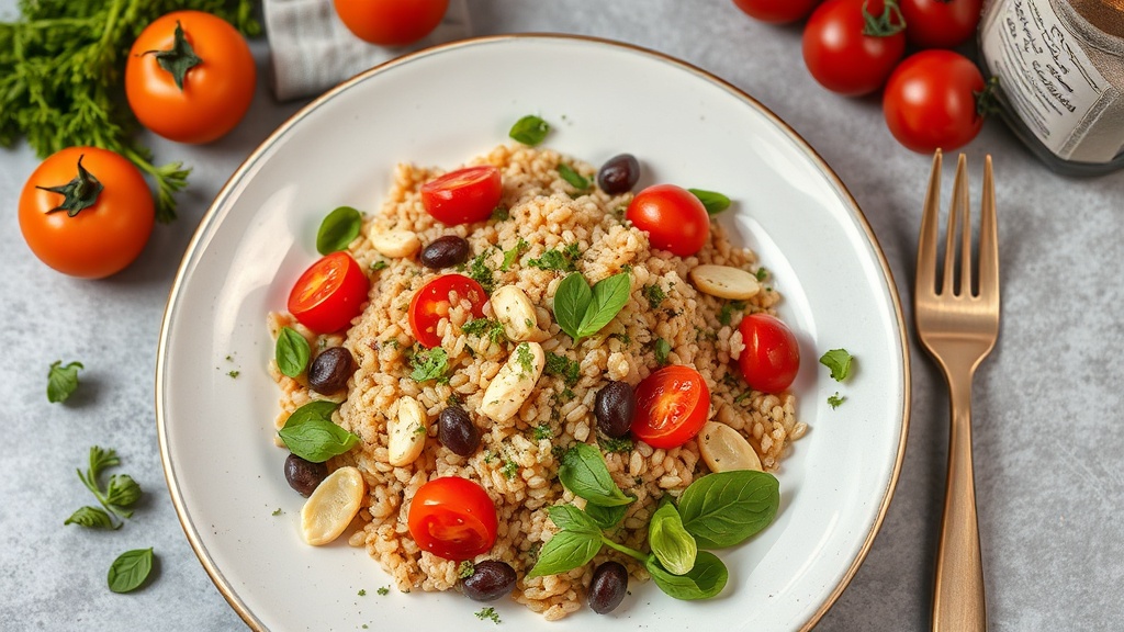 Mediterranean Durum Grain Salad