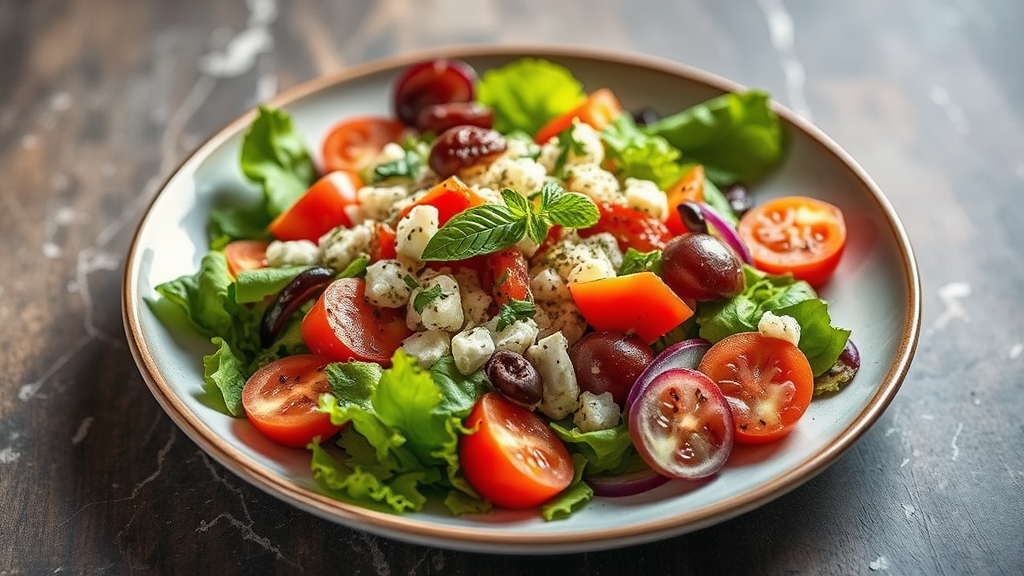 Mediterranean Gyro Salad
