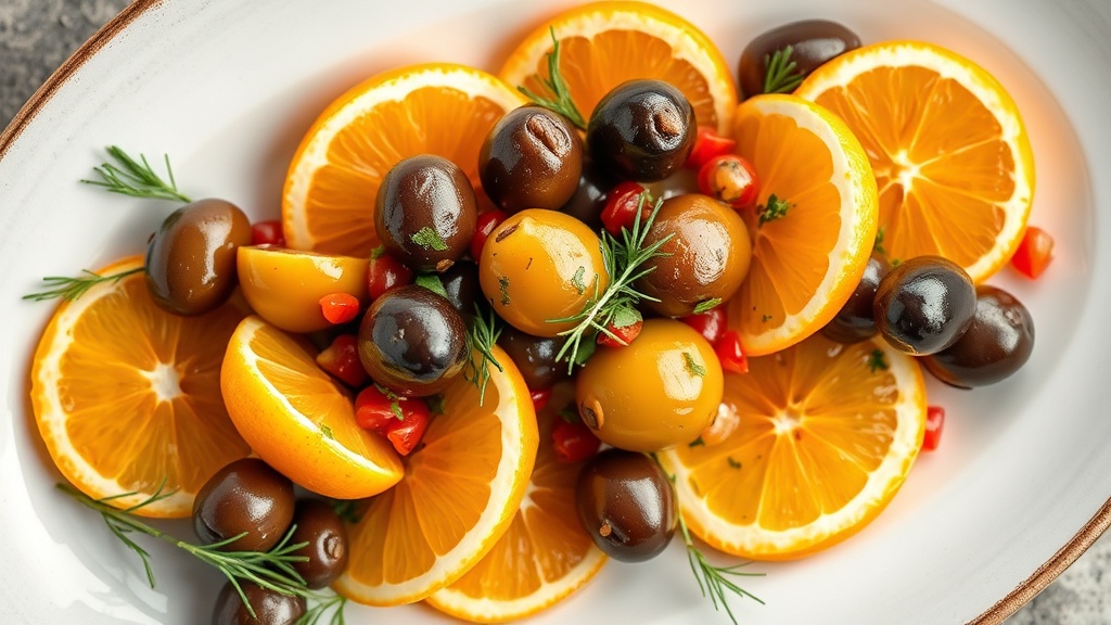 Mediterranean Marinated Olives with Citrus and Herbs