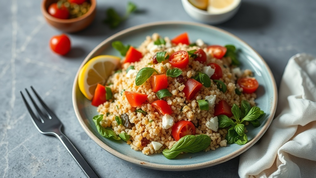Mediterranean Quinoa Salad