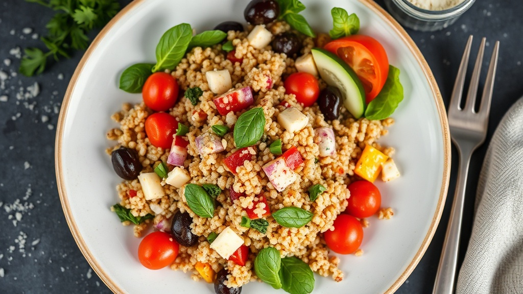 Mediterranean Quinoa Salad