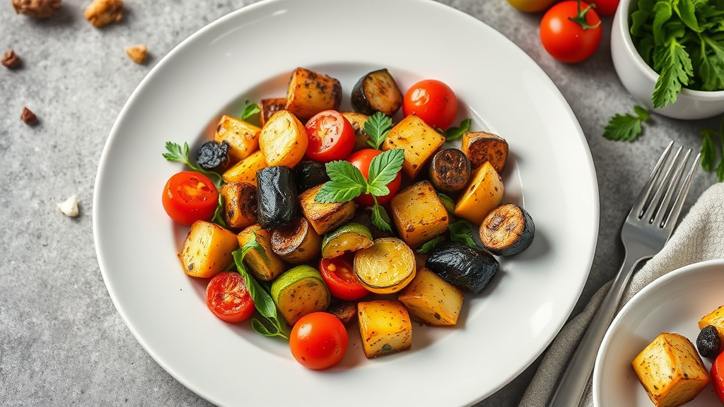 Mediterranean Roasted Vegetables