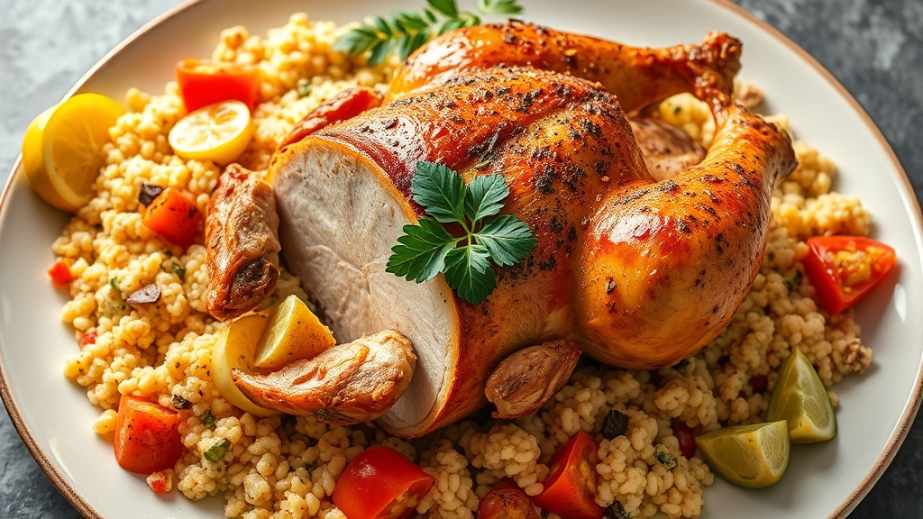 Mediterranean Rotisserie Chicken and Couscous Salad