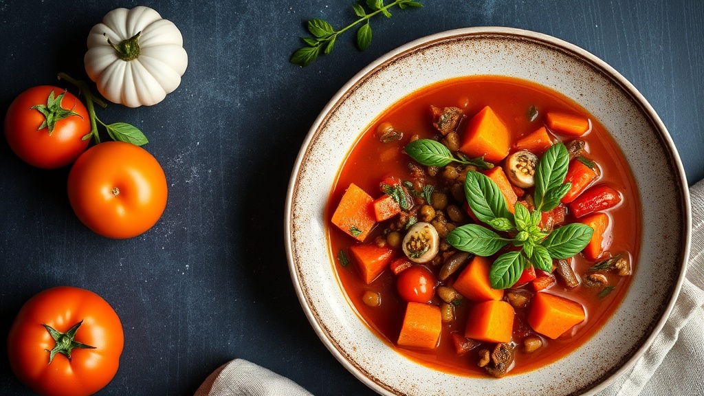 Mediterranean Tomato and Carrot Stew