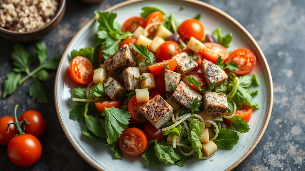 Mediterranean Tuna Salad