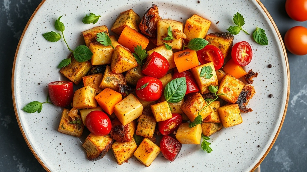 Mediterranean Veggie Bake