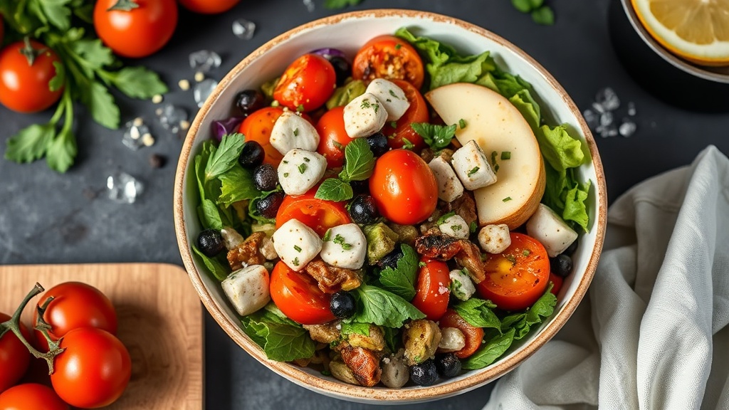 Mediterranean Veggie Bowl
