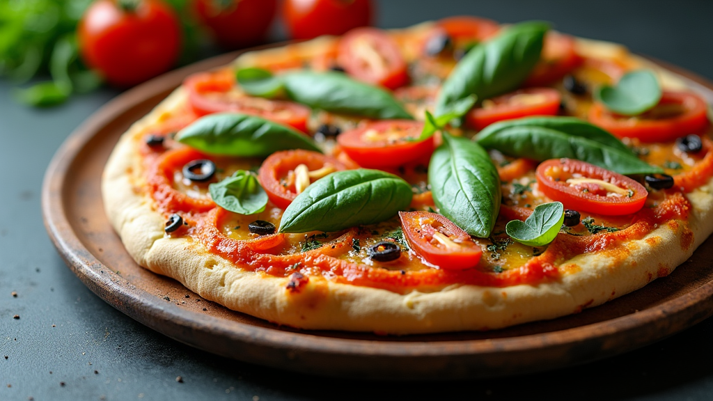 Mediterranean Veggie Pizza