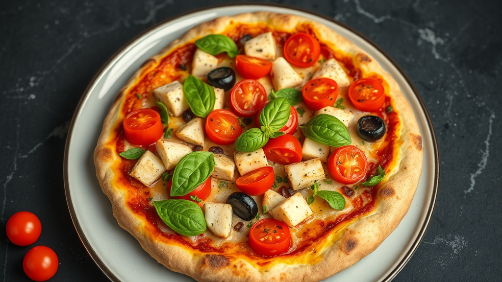 Mediterranean Veggie Pizza