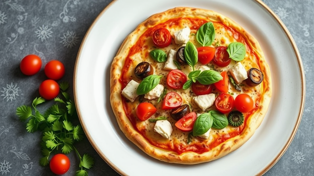 Mediterranean Veggie Pizza