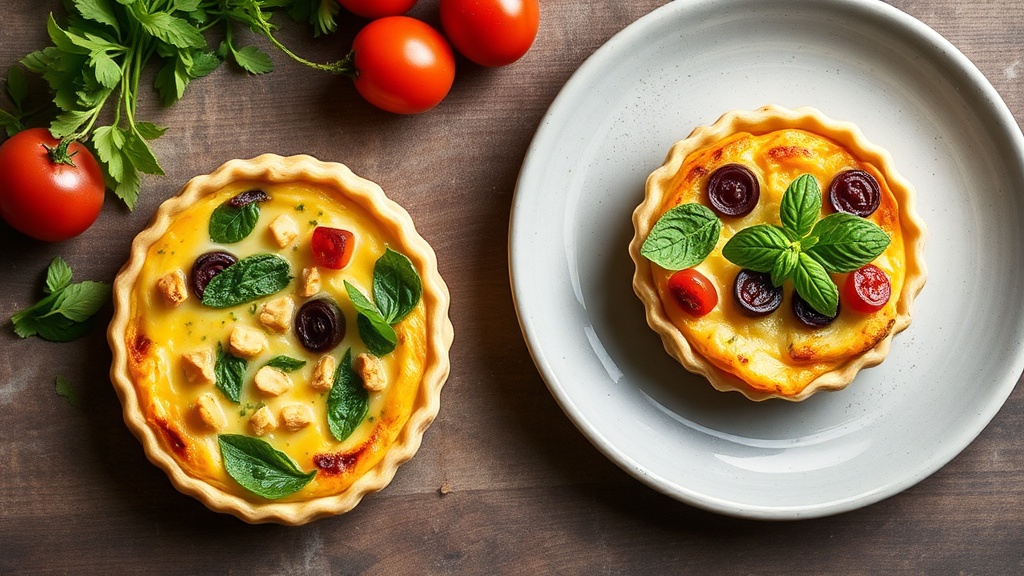 Mini Quiche Florentine & Lorraine