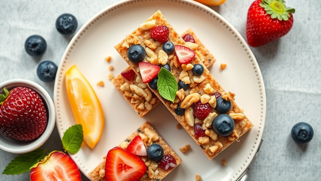 Mixed Fruit and Nut Energy Bars