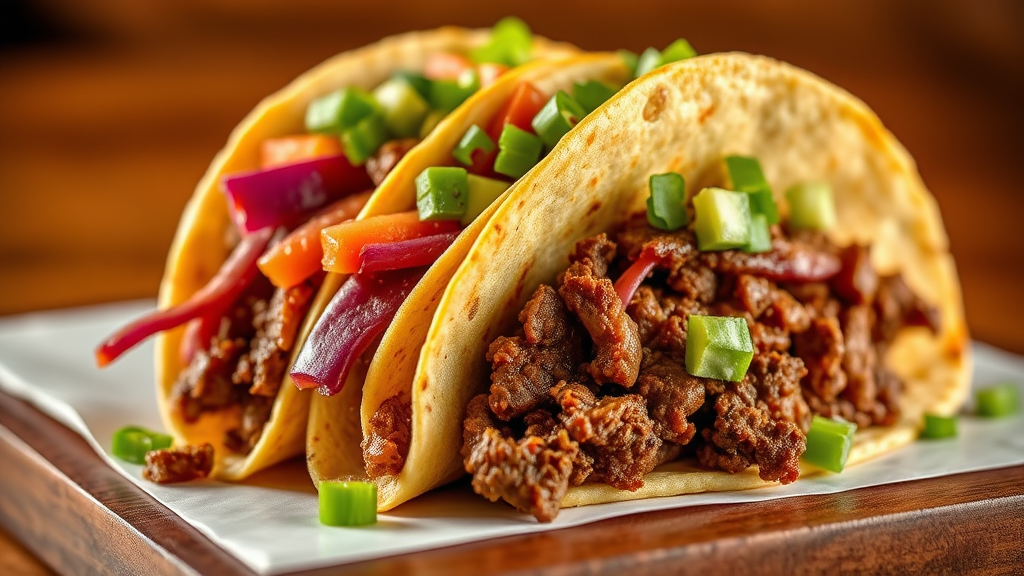 Moe's Southwest Grill Ground Beef Taco (Copycat Recipe)