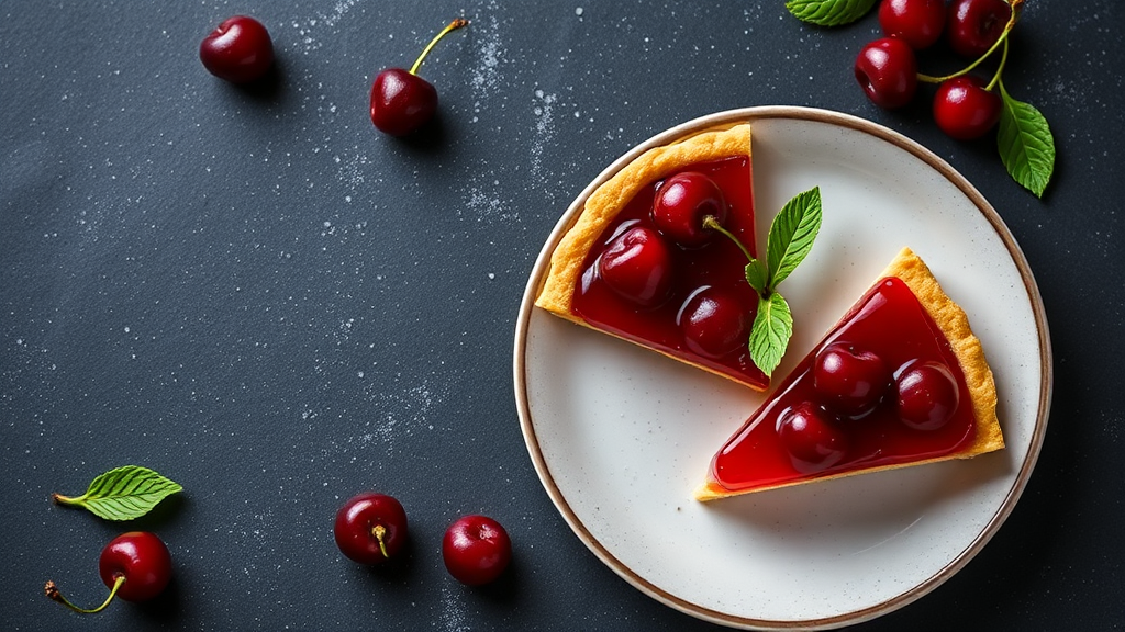 Montmorency Cherry Jelly Tart