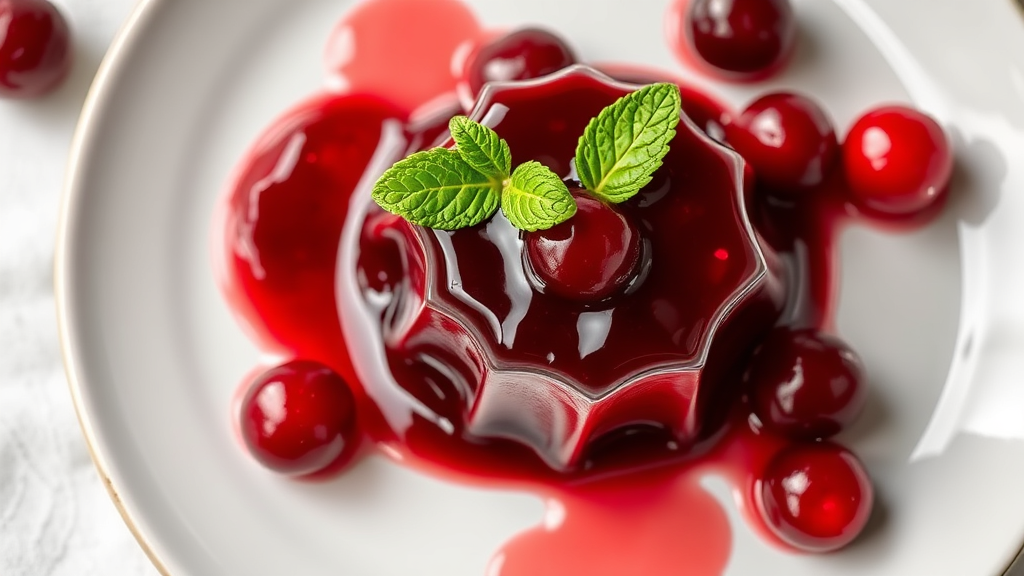 Montmorency Cherry Jelly with a Hint of Vanilla