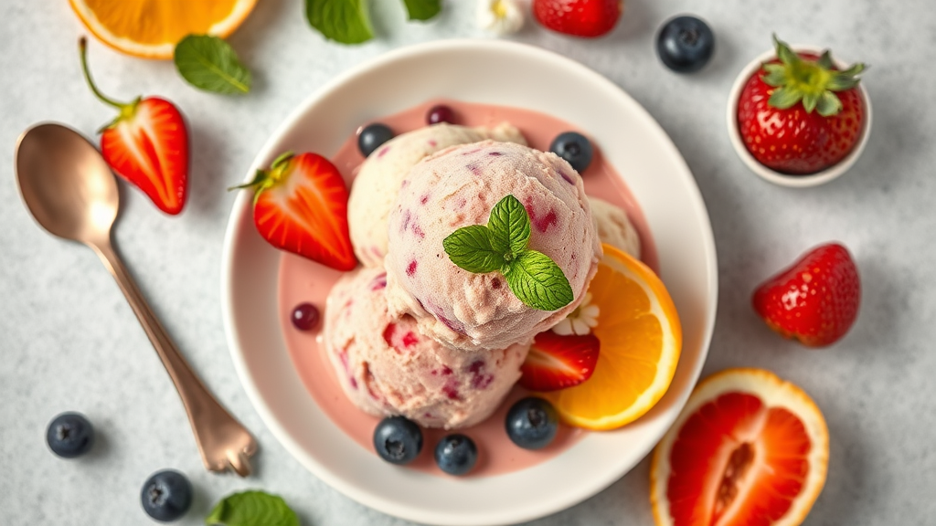 Natural Fruit Ice Cream