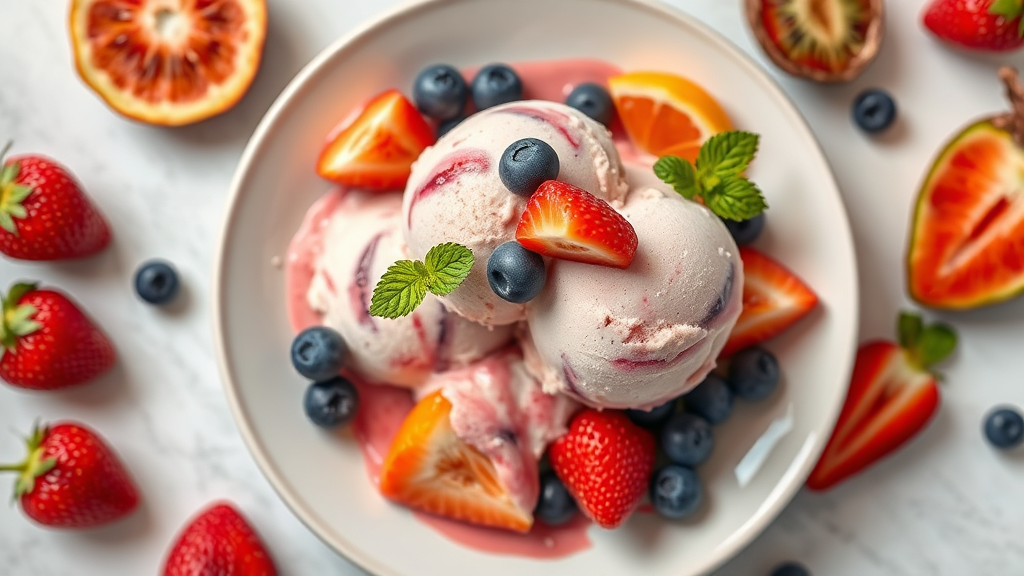 Natural Fruit Ice Cream