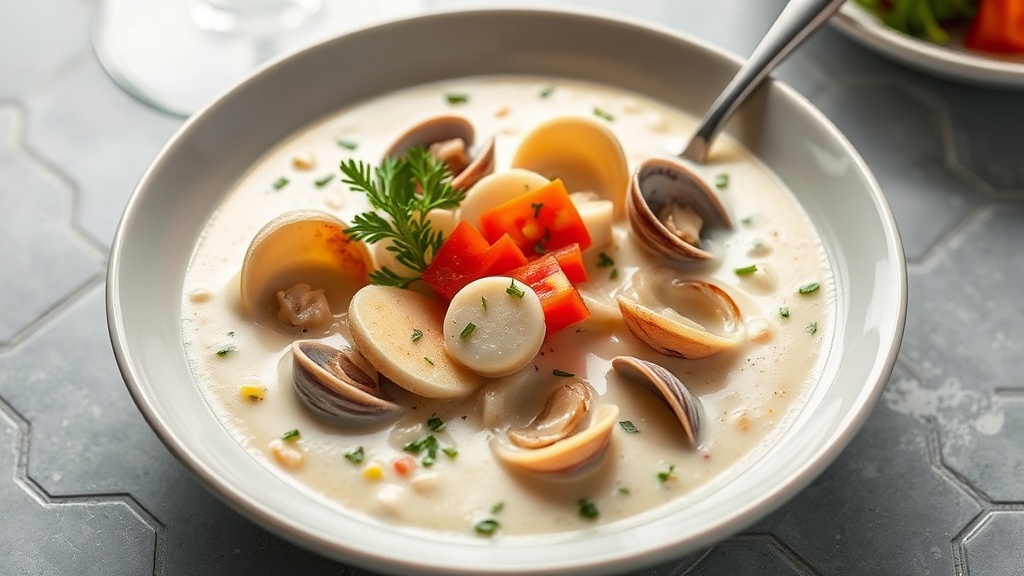 New England Clam Chowder with a Twist