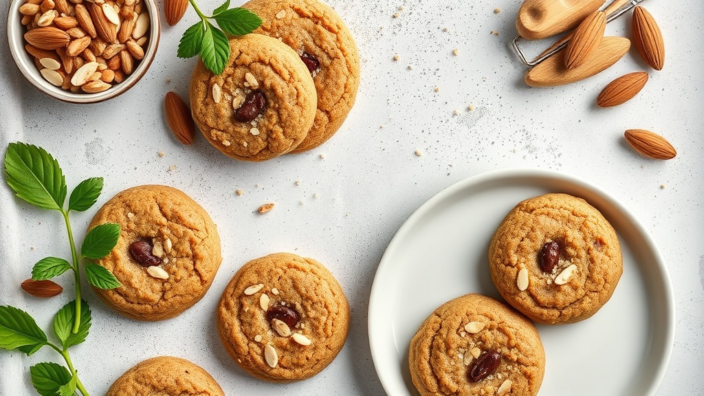 No-Bake Almond Butter Cookies