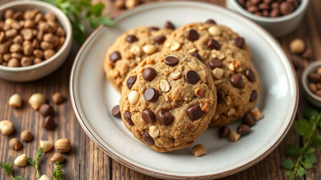 Oatmeal Macadamia Chocolate Chip Cookies