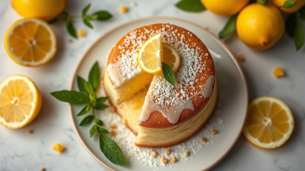 Old School Lemon Tea Cake